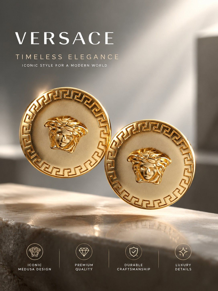 Versace Серьги люстры #1