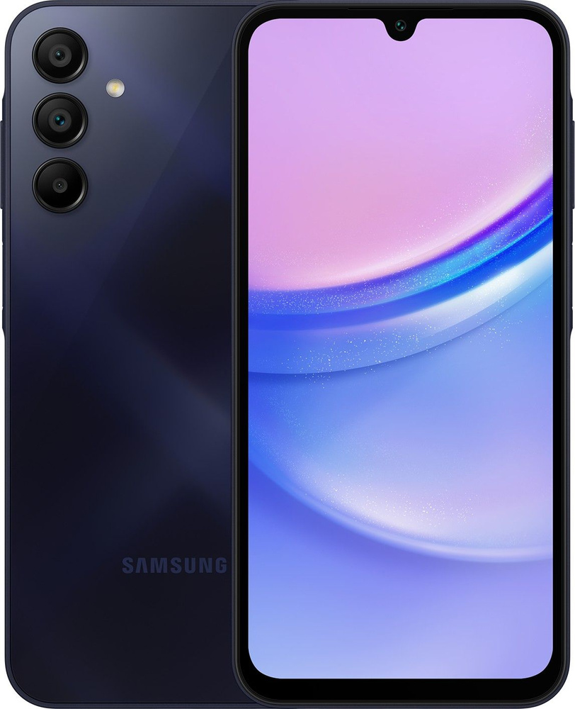 Samsung Смартфон Galaxy A15 LTE (AU) 8/256 ГБ, темно-синий