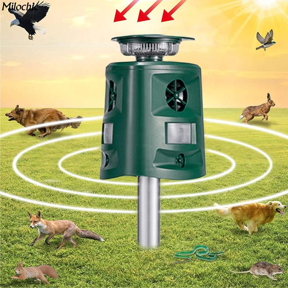 Ультразвуковой отпугиватель, садовый отпугиватель птиц, источник ...