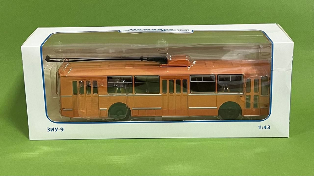 Модель Троллейбуса ЗИУ-9 / Масштаб 1/43 / Коллекционная - купить с ...