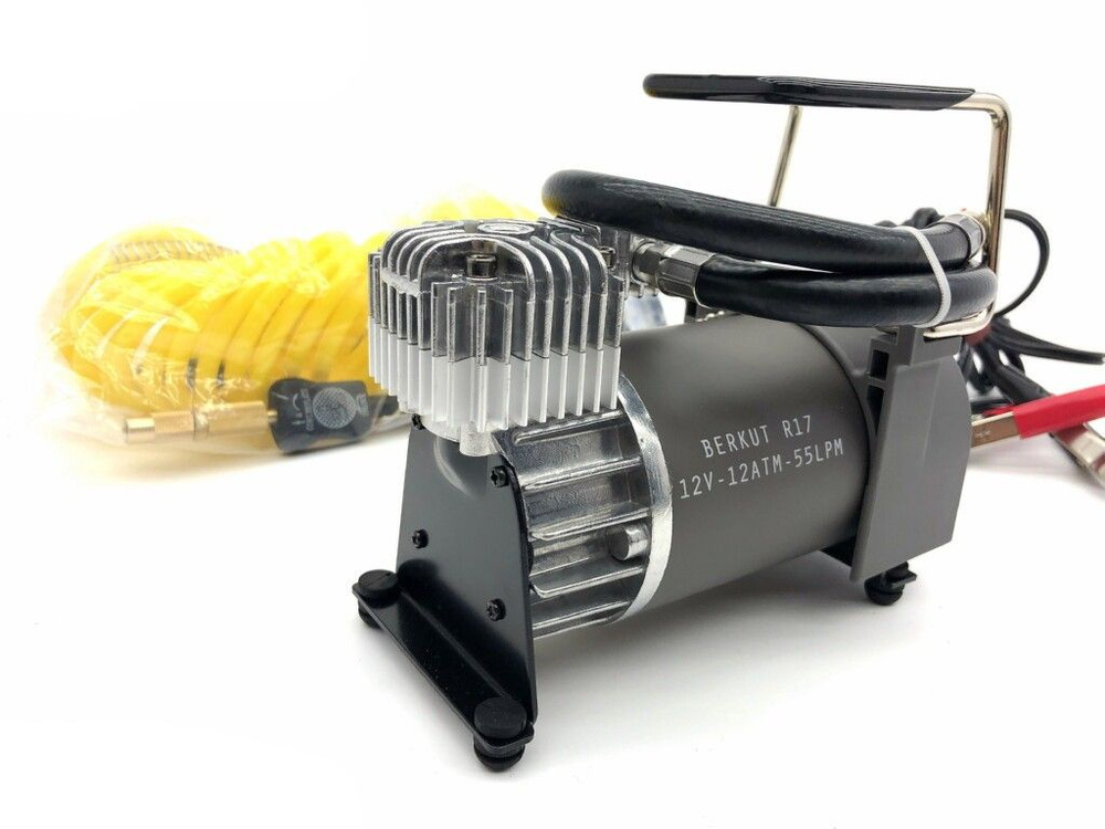 Автомобильный компрессор Беркут R17, 12 вольт для подкачки / накачки ...