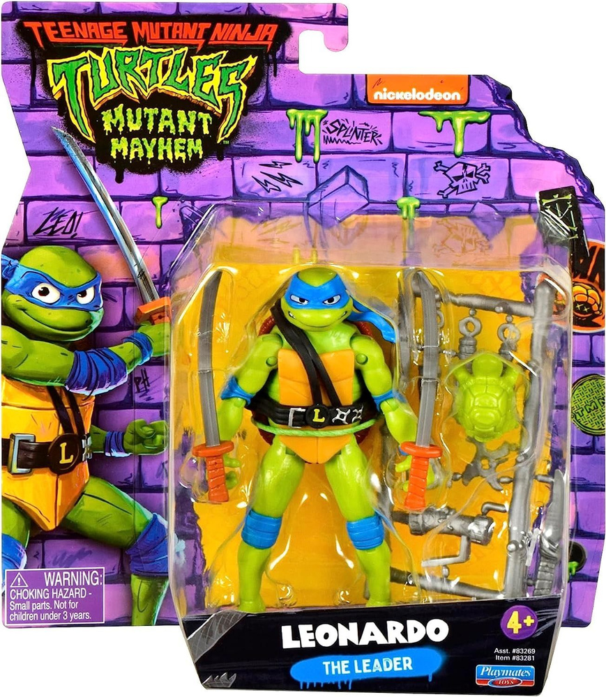 Фигурка Playmates Teenage Mutant Ninja Turtles Леонардо 83269_83281 #1