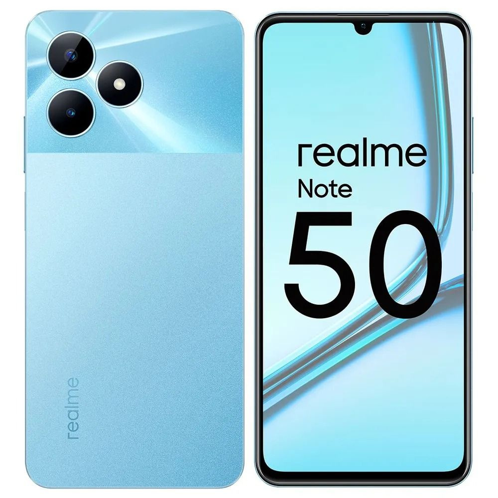 Смартфон realme Note 50 - купить по выгодной цене в интернет-магазине OZON  (1584193590)