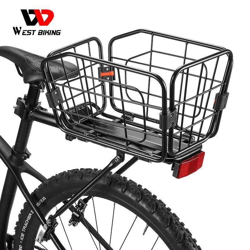 Багажник на велосипед с корзиной 2в1 WEST BIKING 20 литров ...