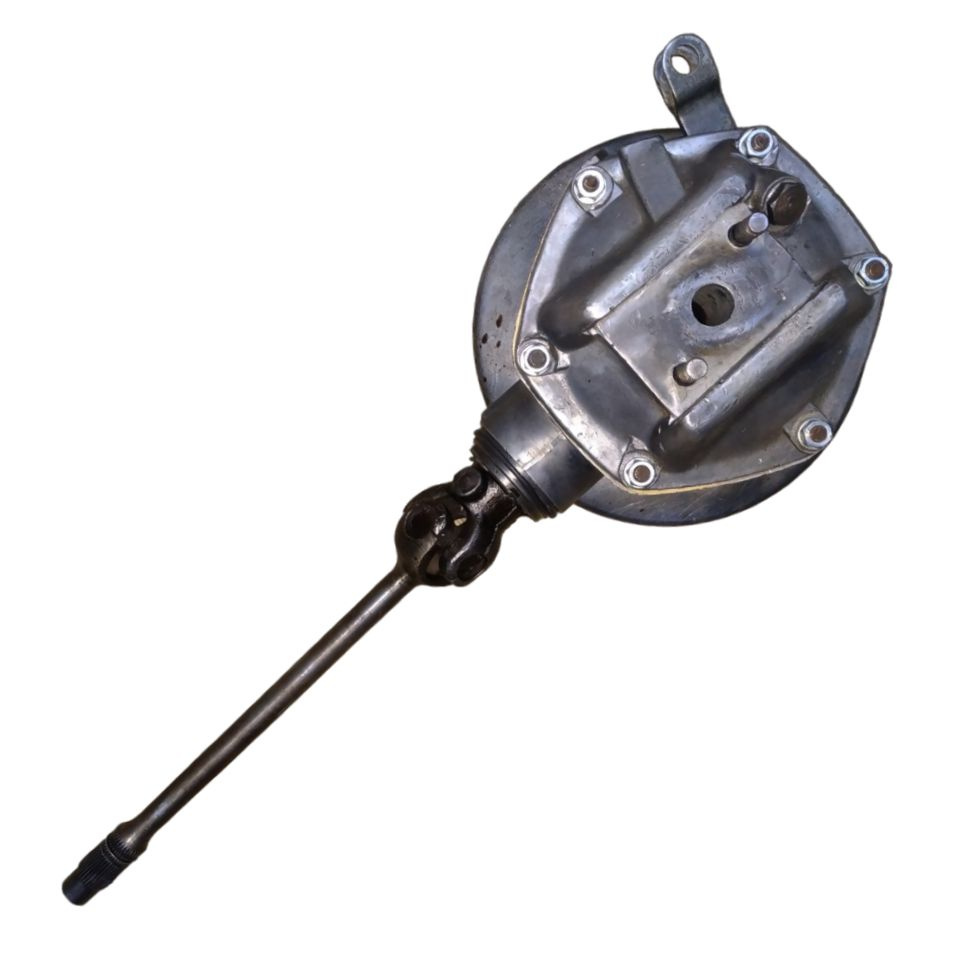 Редуктор заднего моста мотоцикла Урал в сборе с крышкой на 2 шпильки ...