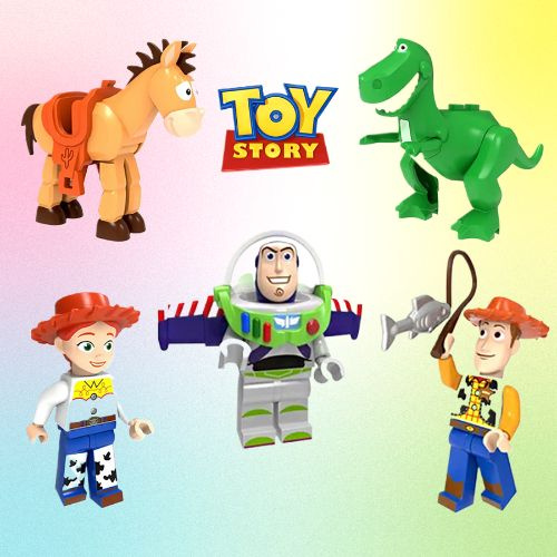 Набор фигурок из мультфильма Истории игрушек Toy Story / 5 Минифигурок ...