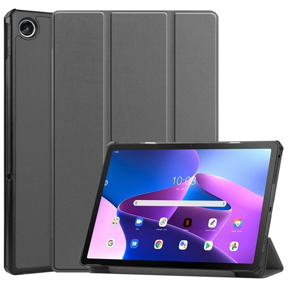 HEISHAYU Cover Per Lenovo Tab M10 Plus 3rd Gen 10.6 Pollici (TB-125F/128F) - Custodia Con Rotazione 360° E Funzione Sleep/ Wake, Blu - 3