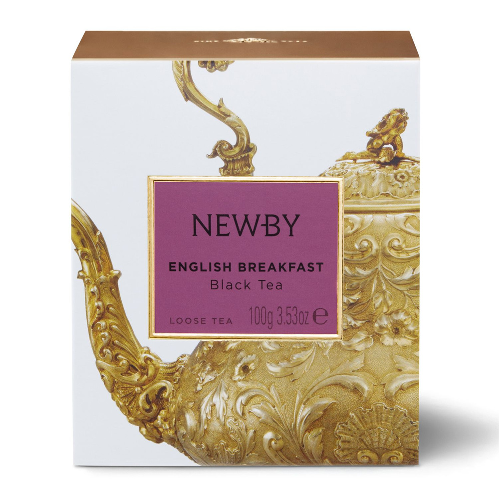 Newby Английский завтрак черный листовой чай, 100 г #1