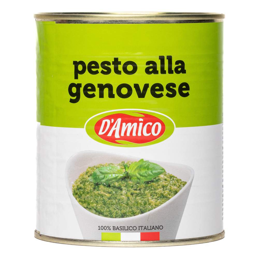 D Amico Соус Песто "Pesto alla Genovese" на основе подсолнечного масла, 800 г  #1