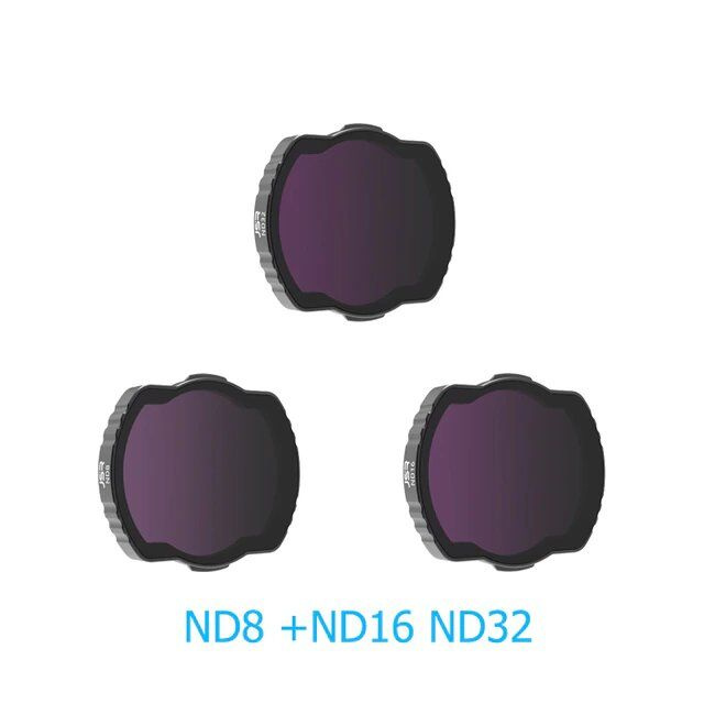 Набор из 3 ND фильтров для дрона квадрокоптера DJI Avata - купить с ...