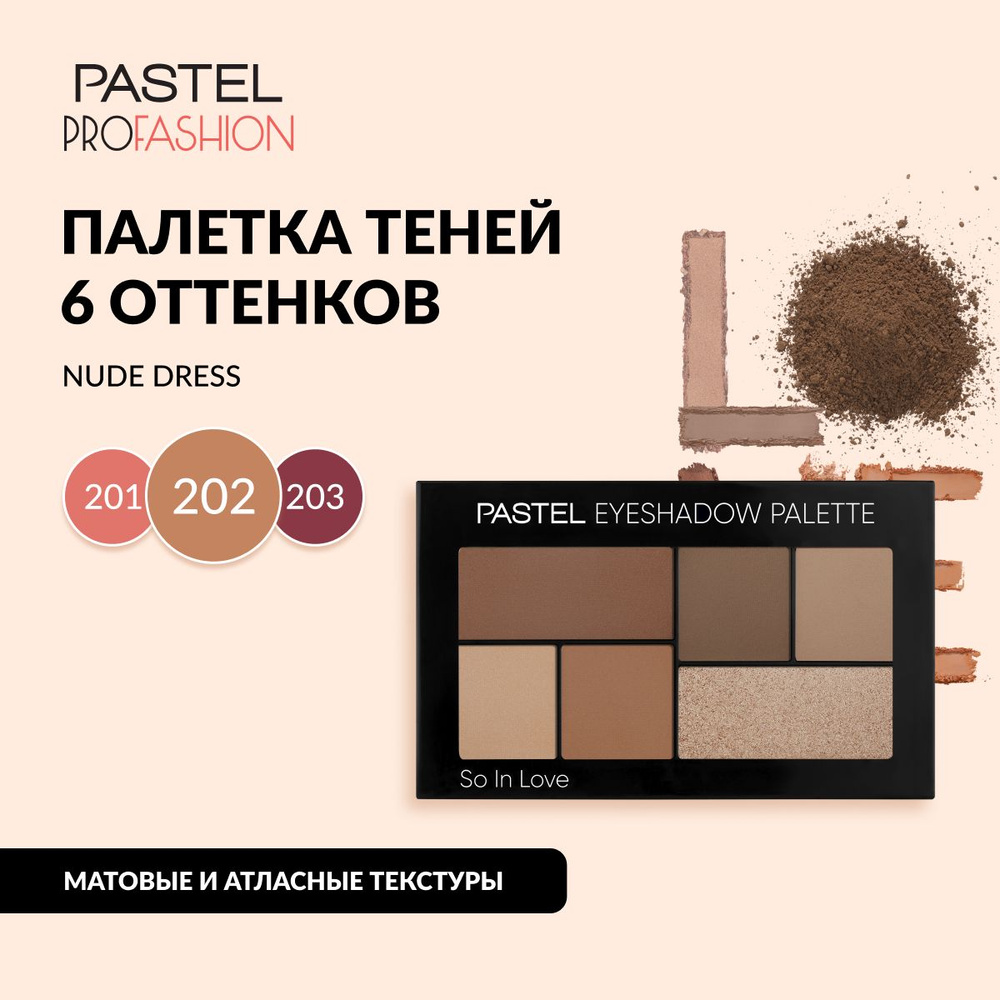 Палетка теней для век Pastel 