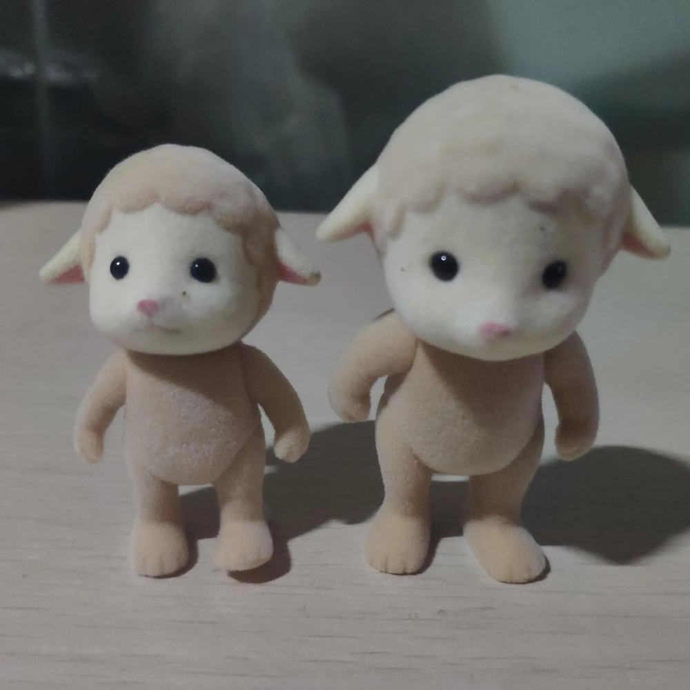 2 шт. Sylvanian Families Куклы семьи Сембер Игрушки Sheep Family Doll ...