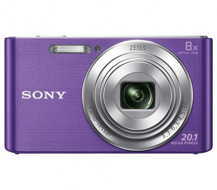 Sony Cyber-shot DSC-W830, Violet цифровая фотокамера купить на