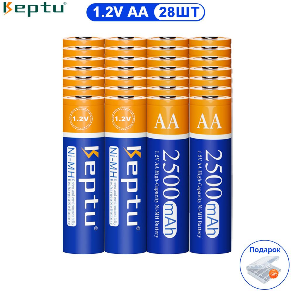 1.2 V Аккумуляторные батарейки ААА/(HR06) Ni-MH ( Мизинчиковые ) 2500 ...