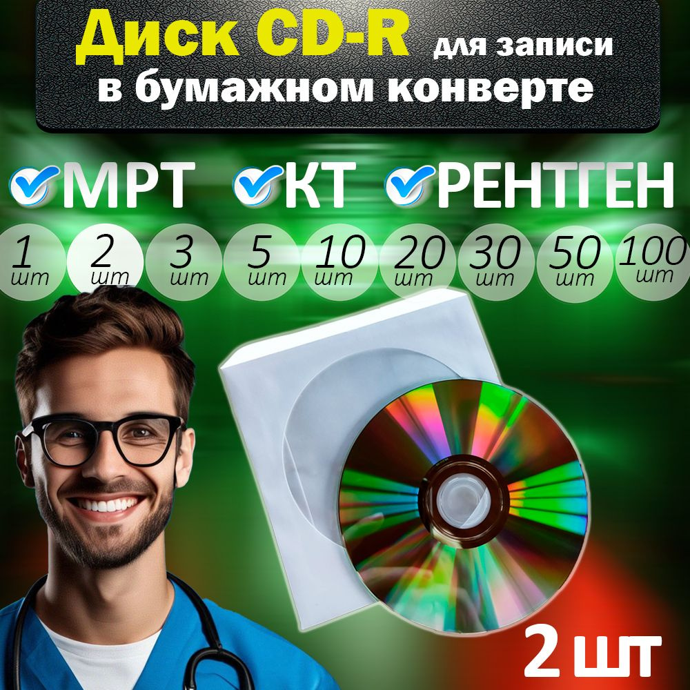 Бумажный конверт для CD DVD дисков