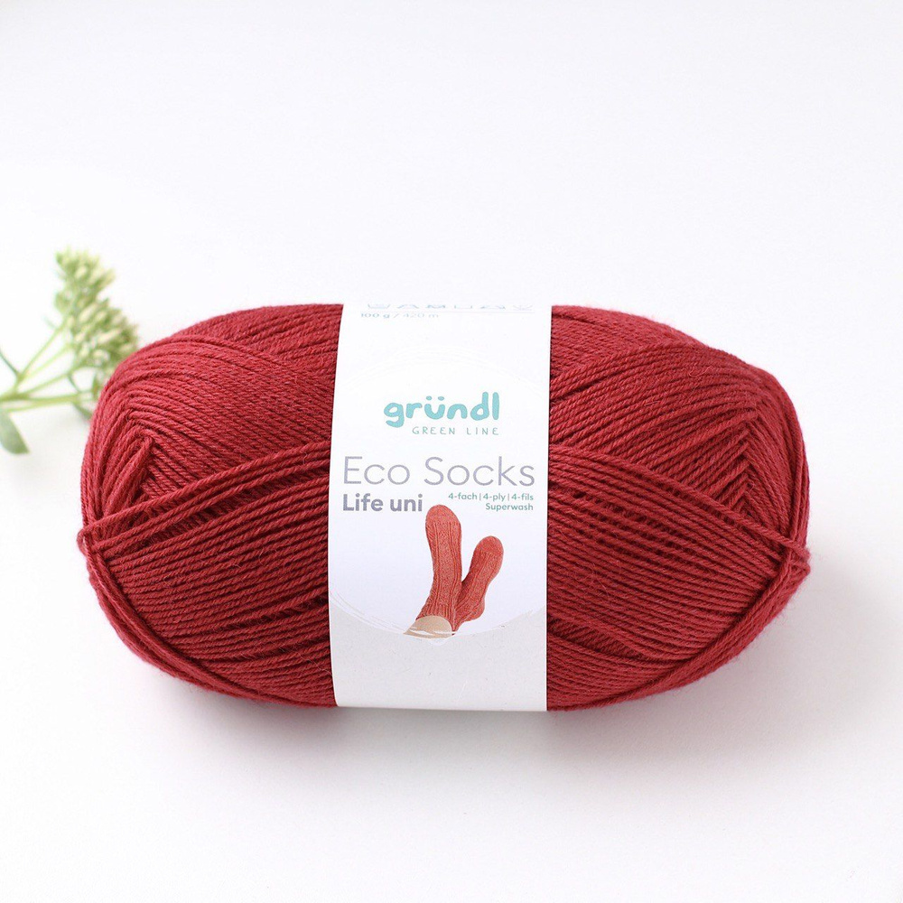 Носочная пряжа Gruendl Eco Socks Life Uni (05) #1