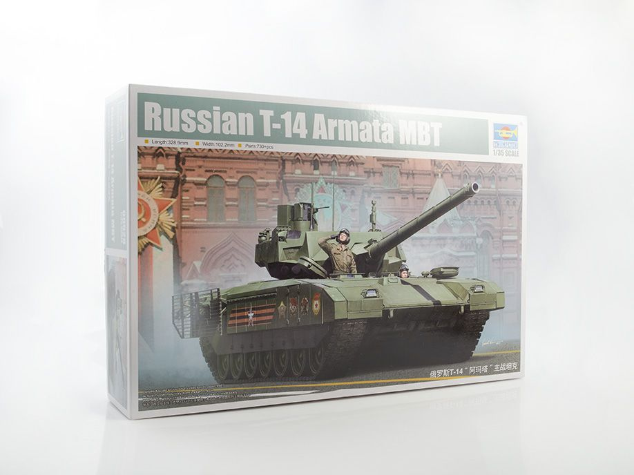 Сборная модель танка Trumpeter Russian T-14 Armata MBT, масштаб 1/35 #1