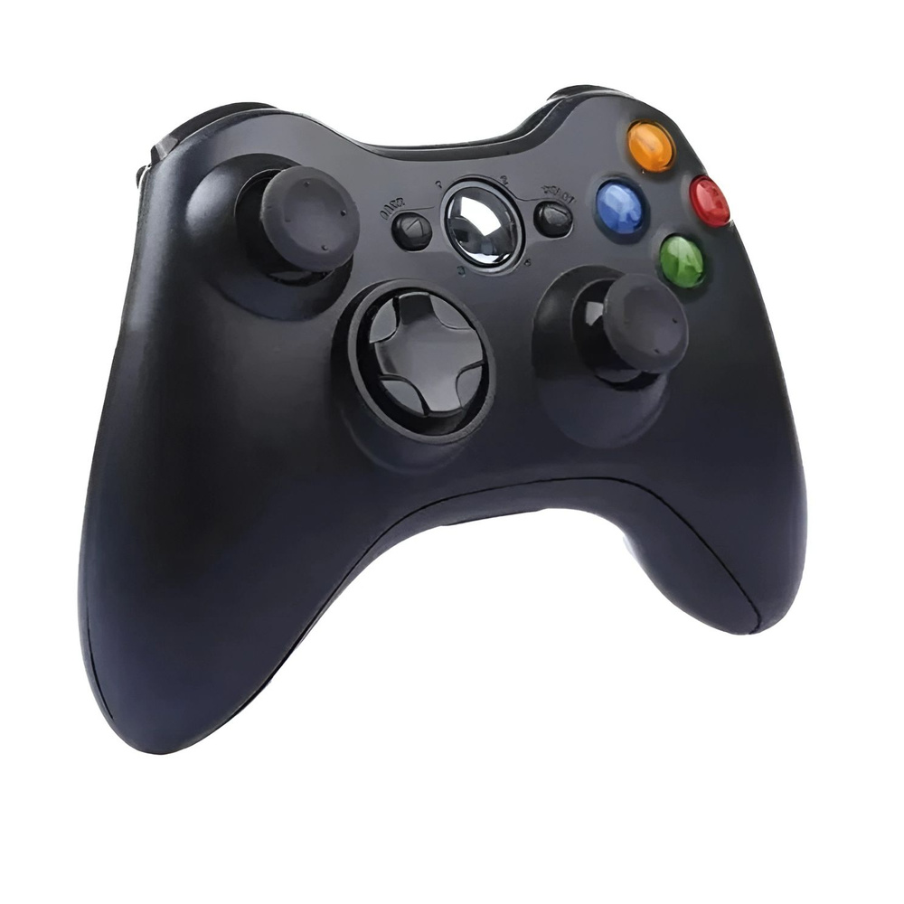 Геймпад Xbox Беспроводной джойстик 360 / Wireless Controller Black, черный  #1