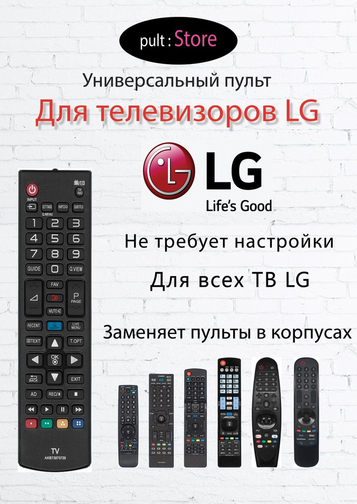 Пульт для телевизора LG #1