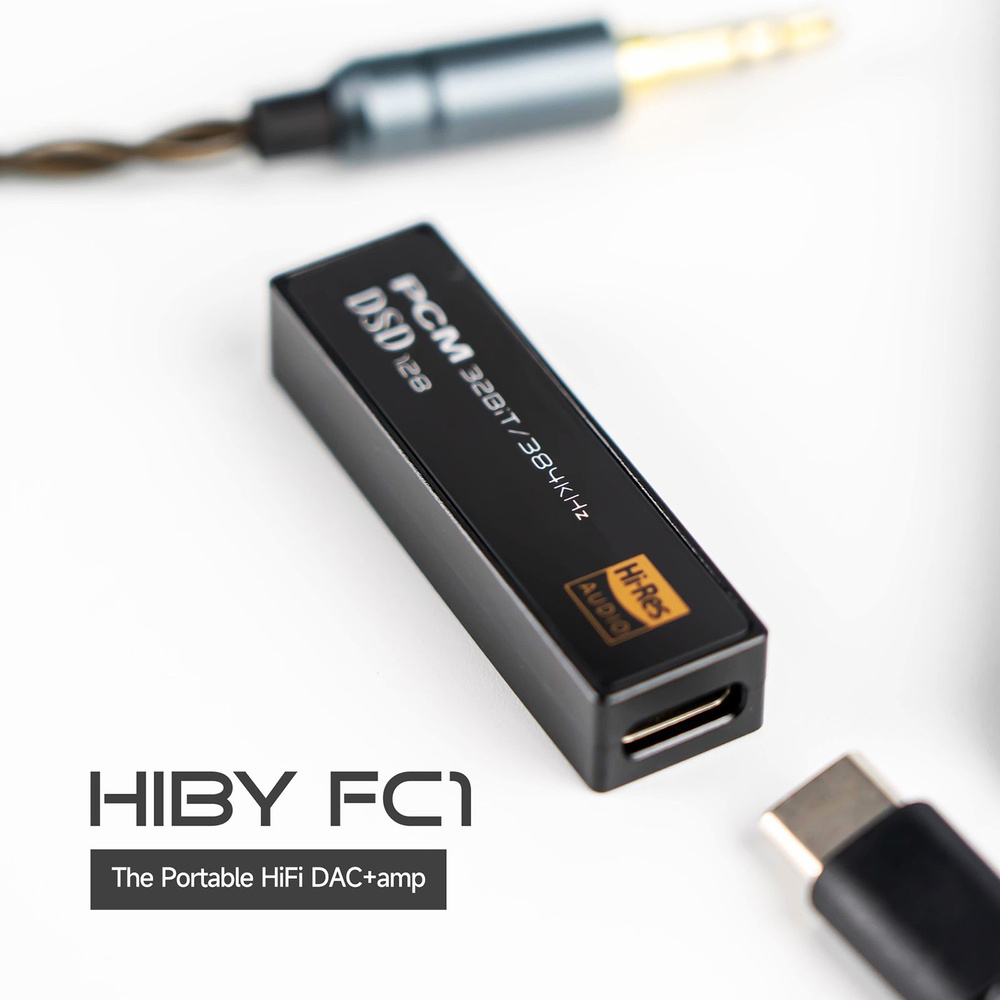 Цифро-аналоговый преобразователь HiBy Music, FC1, E301-FC1000BK-000 -  купить в интернет-магазине OZON с доставкой по России (1445955638)