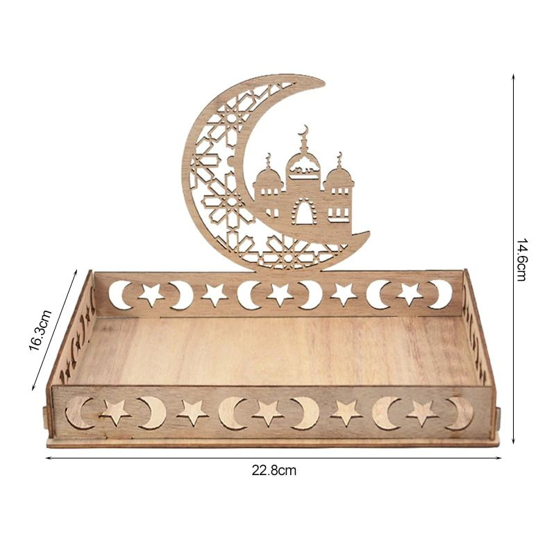 Поднос для Ифтара, Муслим декор для священного месяца Рамадан Мубарак  #1