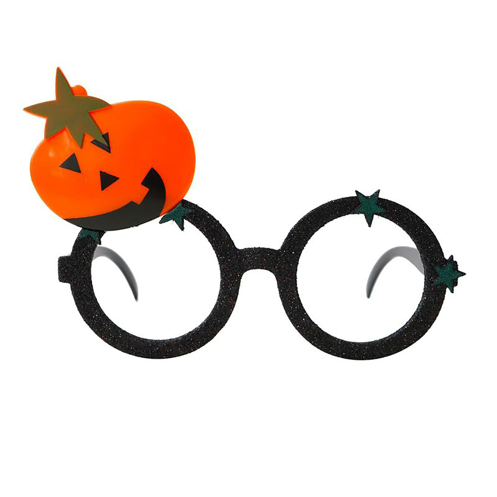 Карнавальные очки "Волшебник" с тыквой #1
