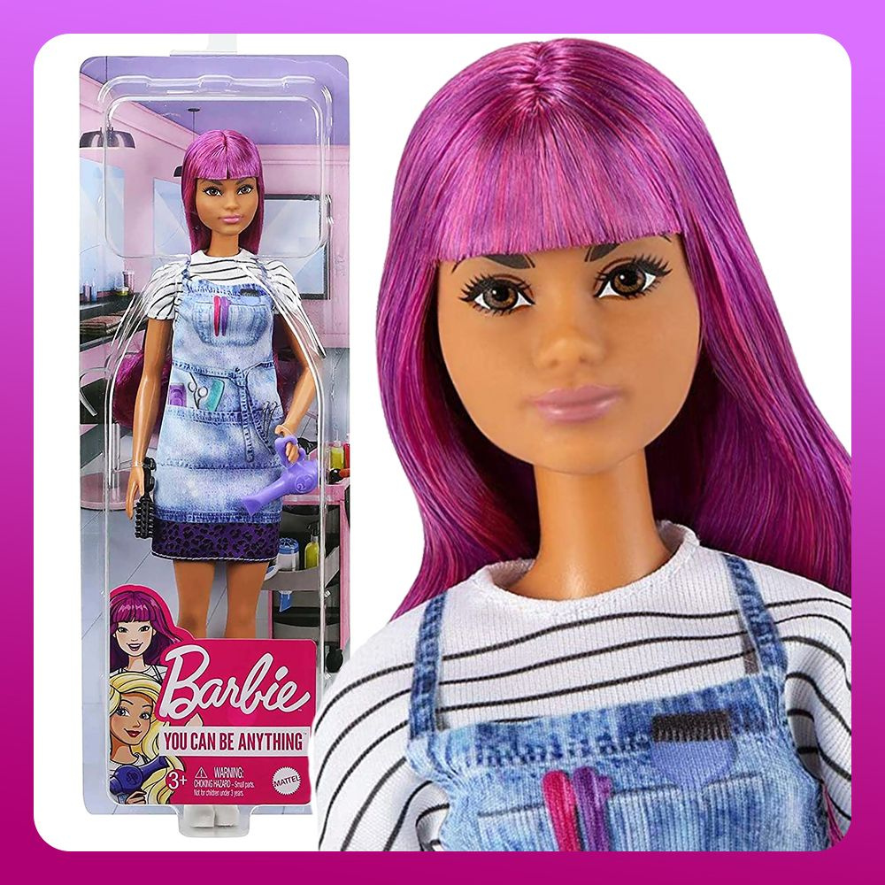 Barbie salon and doll sale