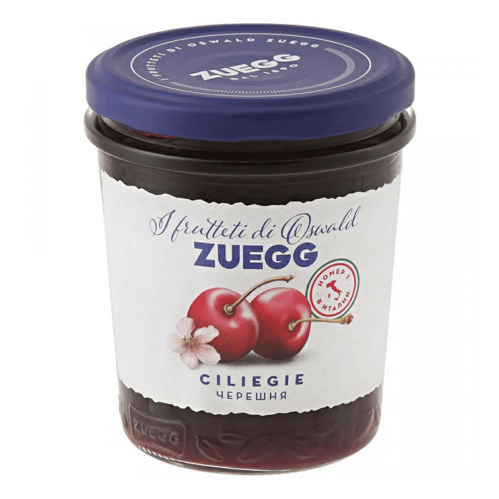 Конфитюр Zuegg экстра черешня 320 г - купить с доставкой по выгодным ...