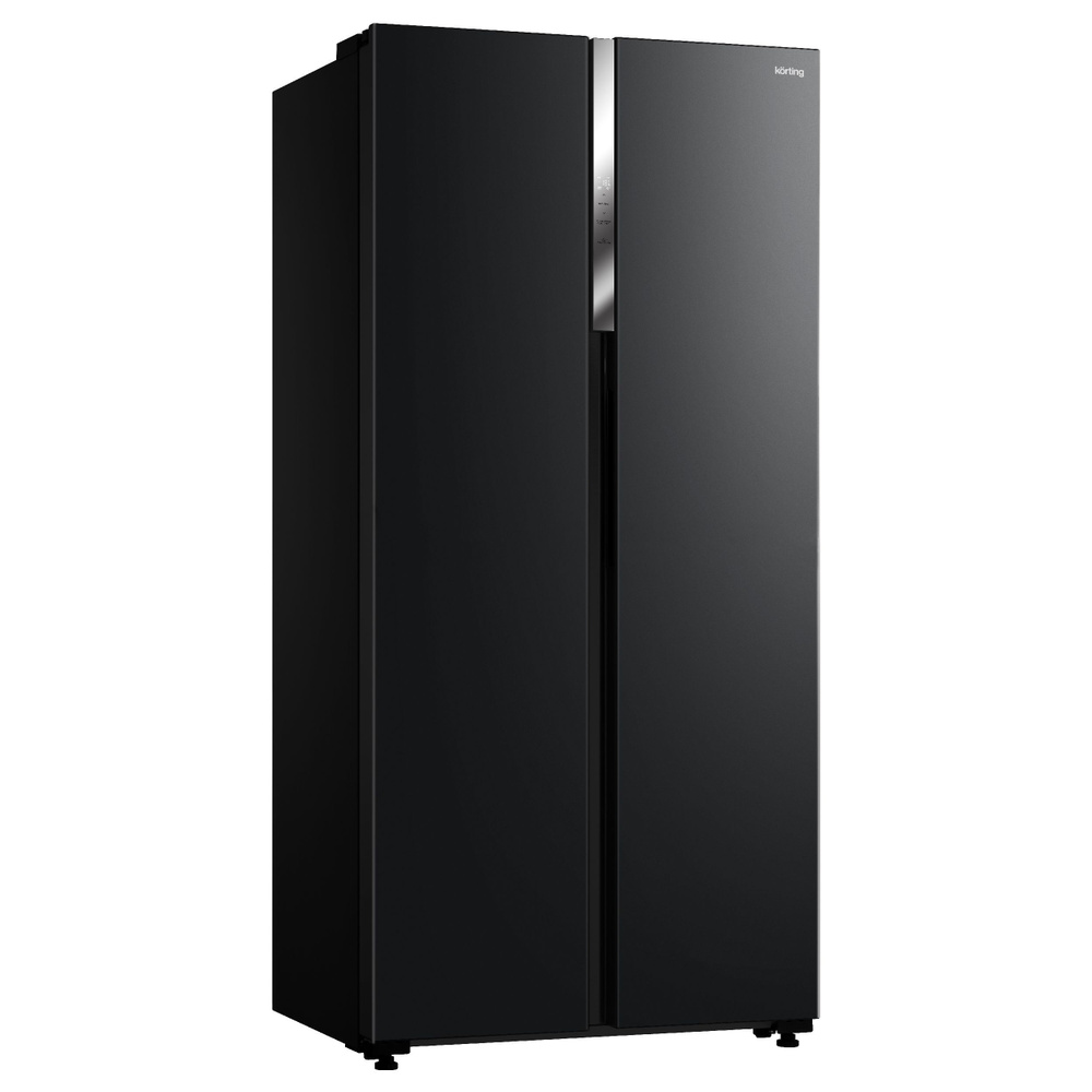 Холодильник Korting KNFS 83414 N, двухкамерный, А++, 460 л, морозилка 189 л, черный  #1