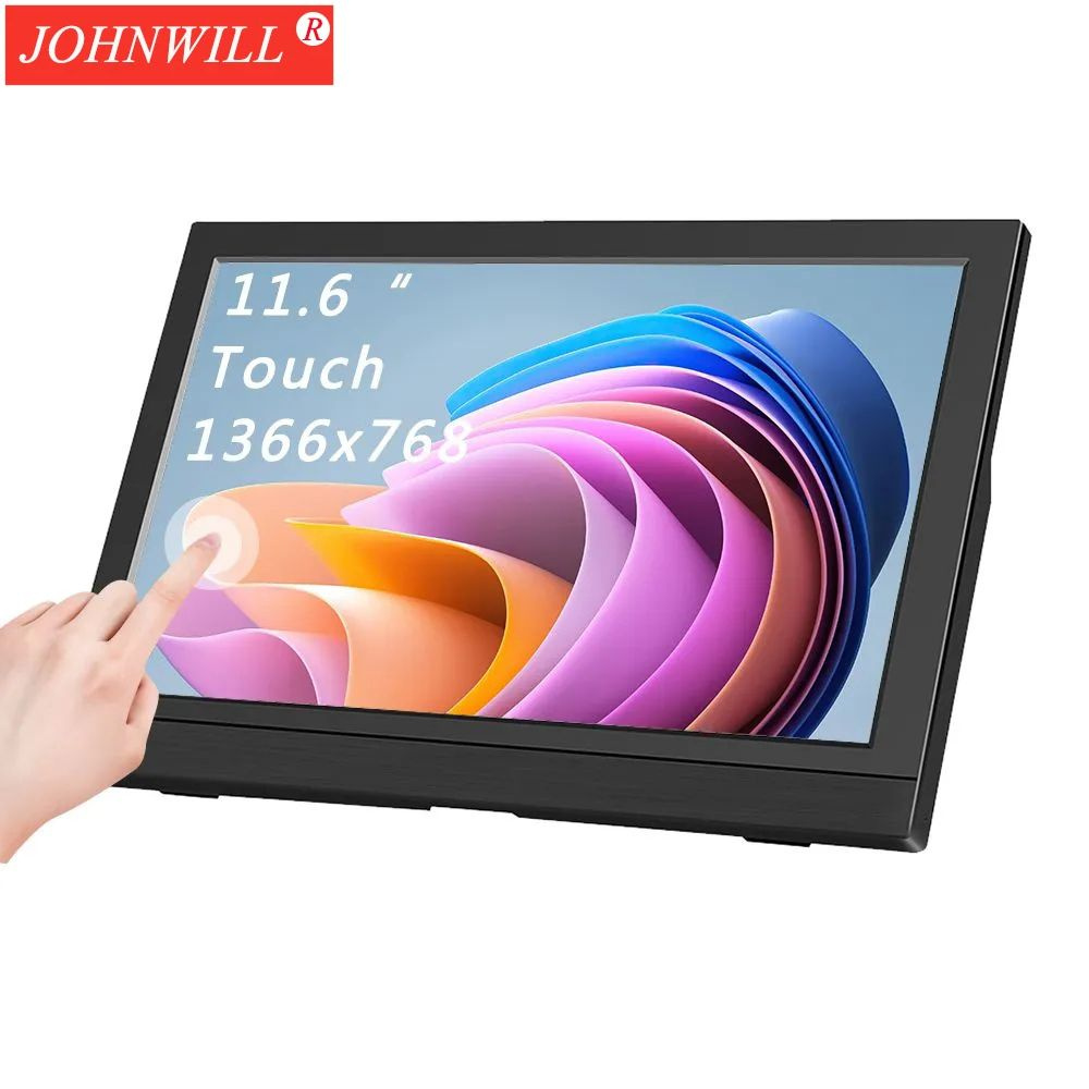 JOHNWILL 11.6" Монитор 11,6 - дюймовый экран, черный #1