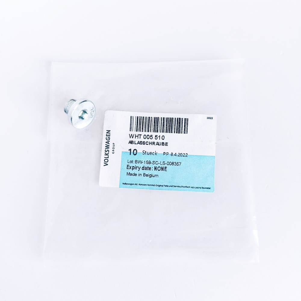 Пробка сливная поддона акпп VAG WHT005510 Audi Q7, VW Touareg, Porsche ...