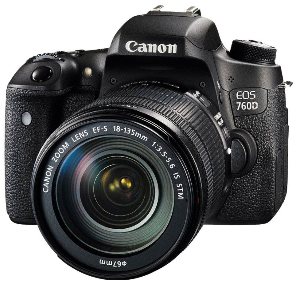 Зеркальный фотоаппарат Canon EOS 760D Kit 18-135 IS STM #1