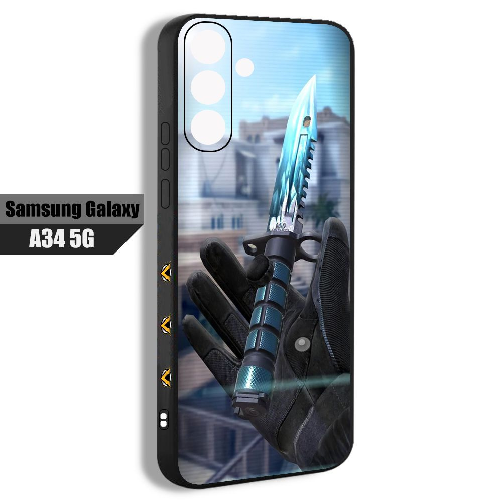 чехол для смартфона Подходит для Samsung Galaxy A34 5G мобильные игры  standoff 2 YHG22 - купить с доставкой по выгодным ценам в интернет-магазине  OZON (1523643876)