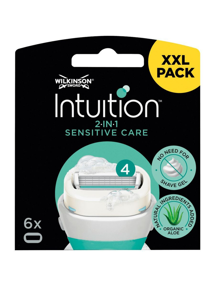 Сменные кассеты для женских бритв Intuition Sensitive Care WILKINSON SWORD  #1