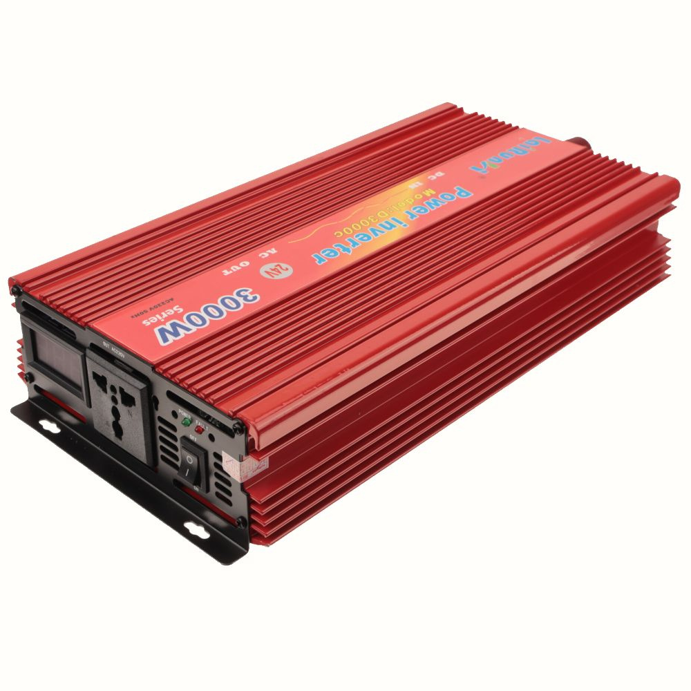 инвертор автомобильный 12v преобразователь 220v 3000WaTT купить по ...