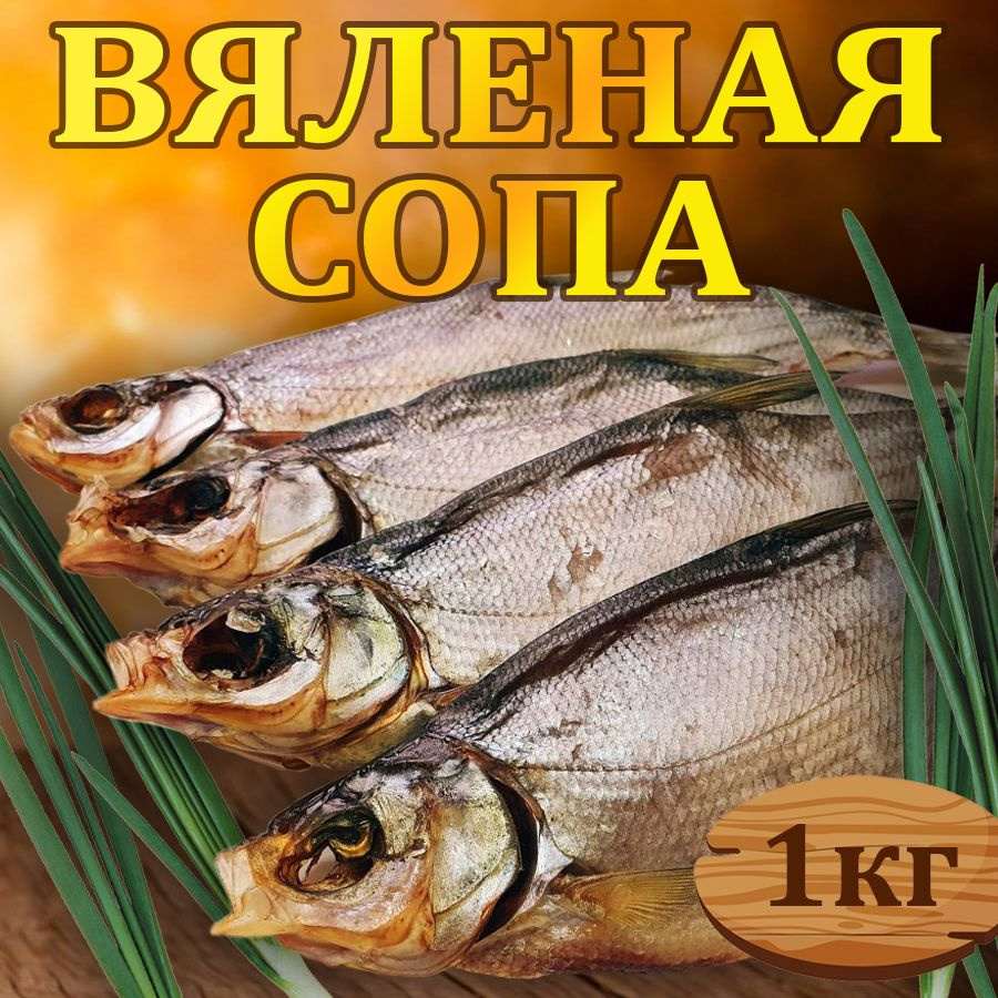 Рыба вяленая сопа (синец) Астраханская РЫБА ЕСТЬ 1кг #1