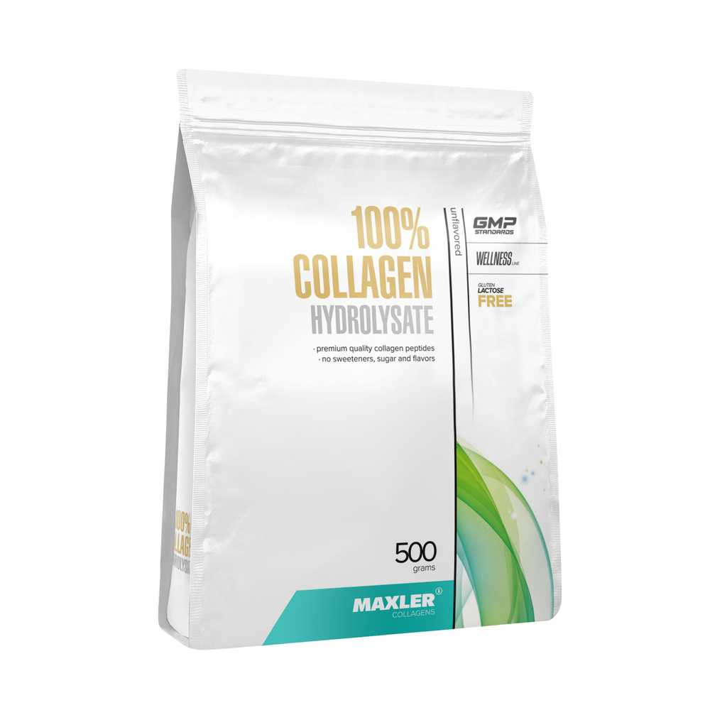 Гидролизованный коллаген говяжий Maxler 100% Collagen Hydrolysate ...
