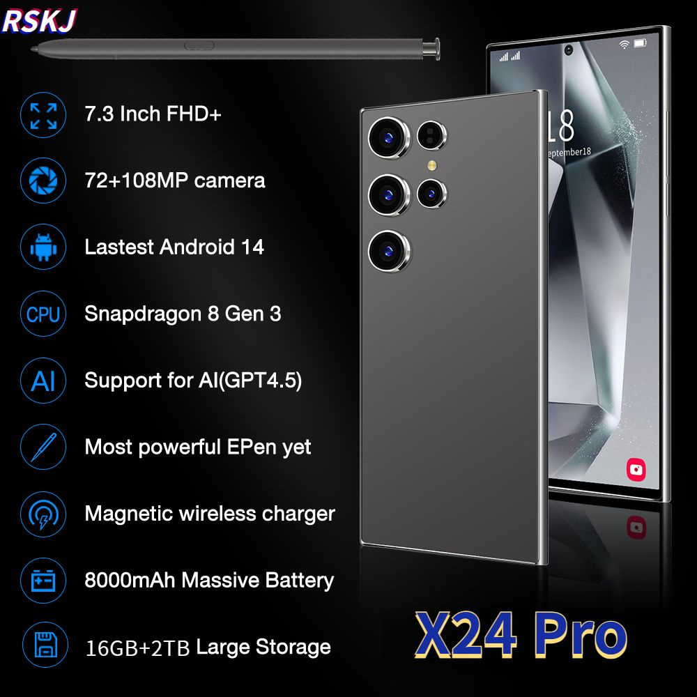 Смартфон RSKJ X24Pro - купить по выгодной цене в интернет-магазине OZON  (1543878581)