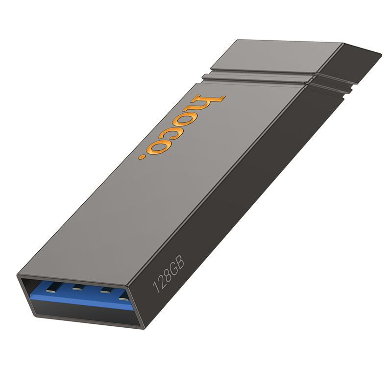 USB 3.2 Флеш-накопитель HOCO UD13 128 ГБ серый #1