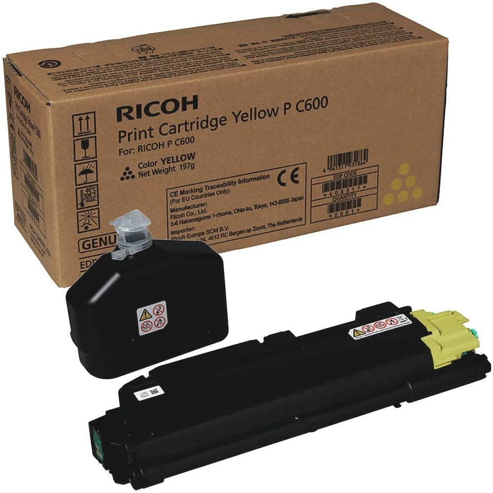 Тонер-картридж лазерный RICOH P C600 408317 #1