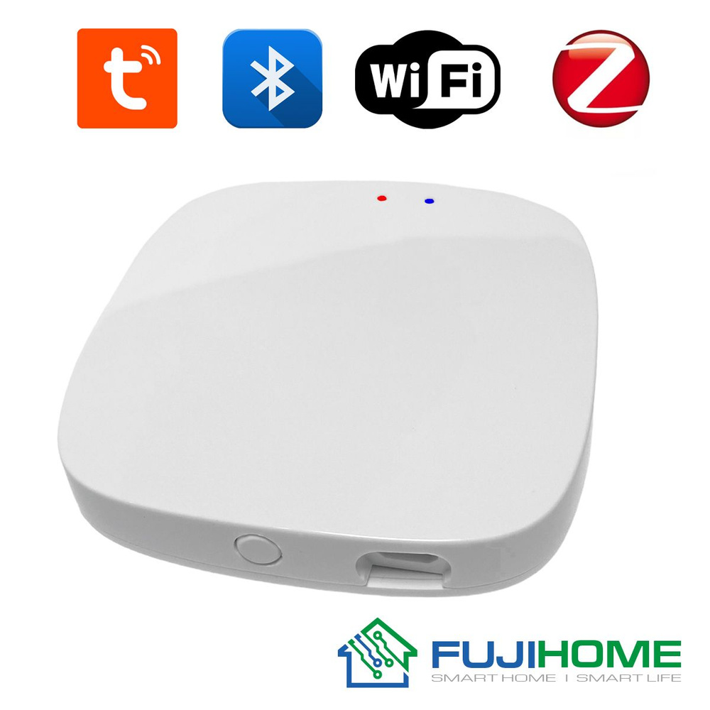 Беспроводной Шлюз ZigBee 3.0 Tuya / SmartLife для Умного дома, работает с Яндекс  Алиса (FUJIHOME BWSG-200W) - купить с доставкой по выгодным ценам в  интернет-магазине OZON (855898087)