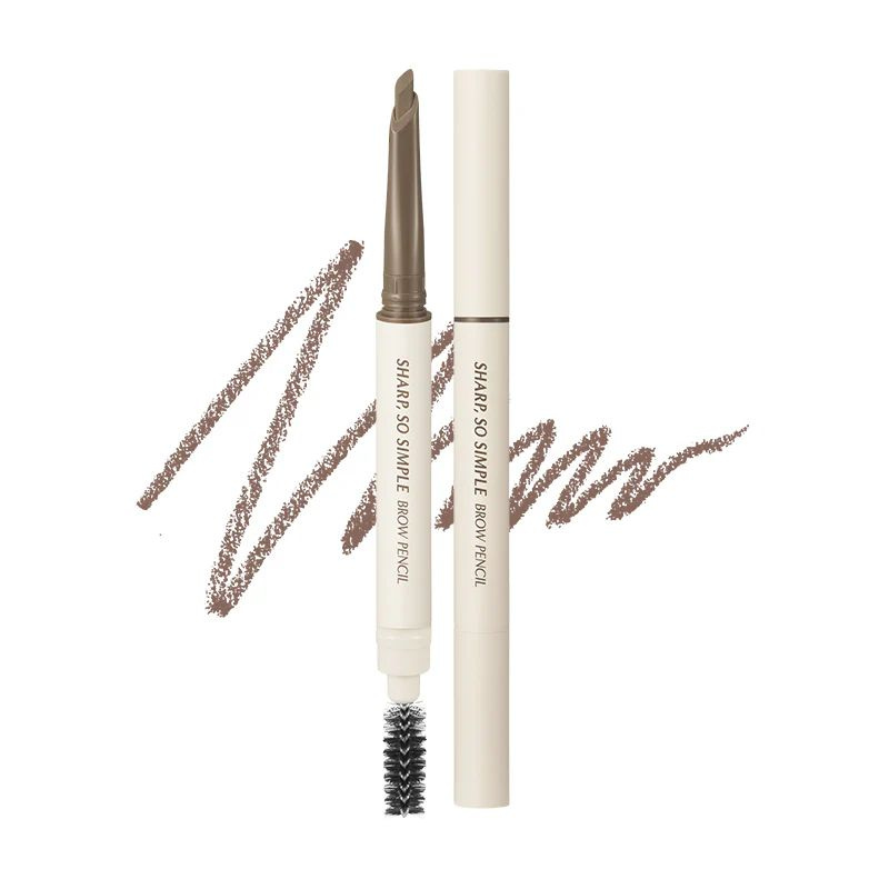 CLIO Карандаш для бровей Sharp So Simple Brow Pencil (03 Neutral Brown) #1