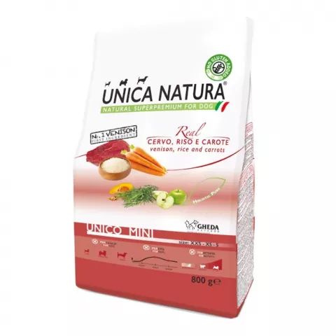 (1 ШТ.) Unica Natura, Unico Mini (Natural Superpremium) Сухой корм, для миниатюрных и маленьких пород, #1