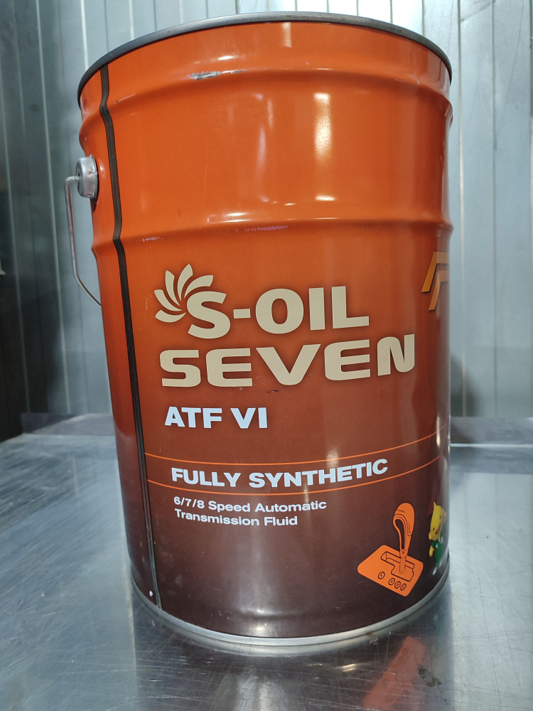 Масло трансмиссионное S-OIL SEVEN ATF VI 20л. #1