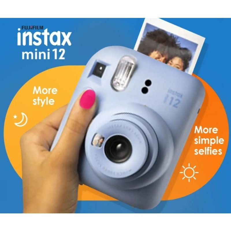 Компактный фотоаппарат Fujifilm Фотоаппарат мгновенной печати, голубой ...