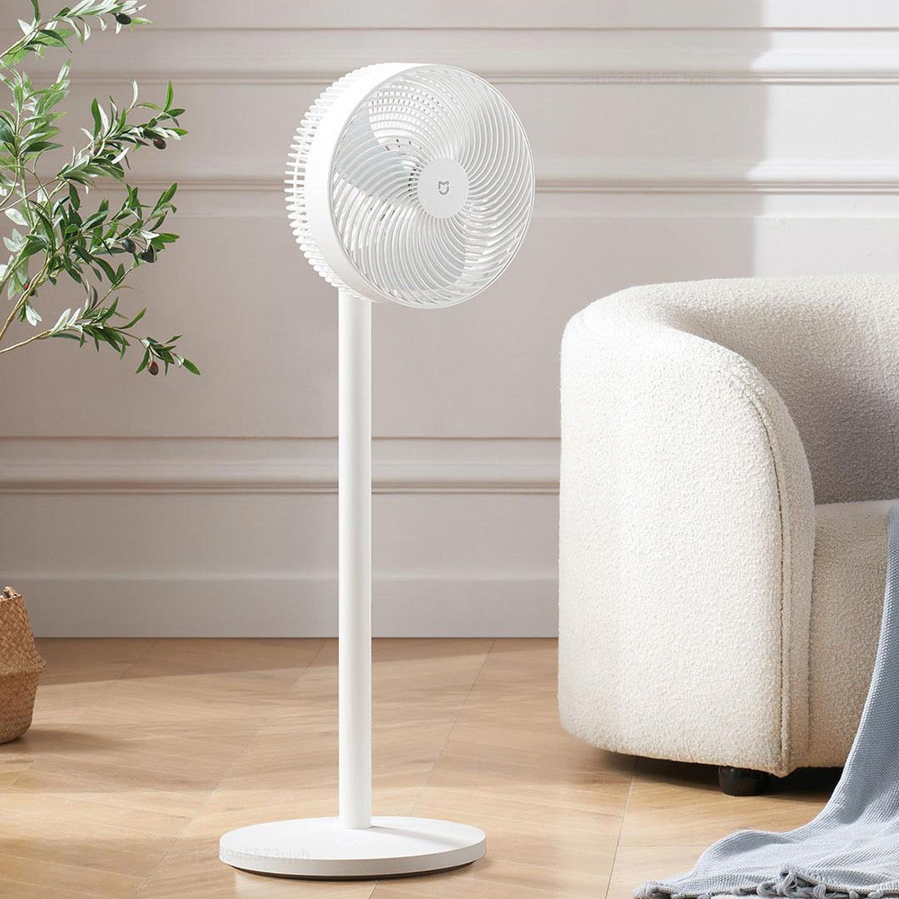 Умный вентилятор 2в1 напольный и настольный Xiaomi Mijia Variable Frequency  Circulating Fan (BPLDS06DM), CN-версия, купить по низкой цене с доставкой в  интернет-магазине OZON (1580350740)