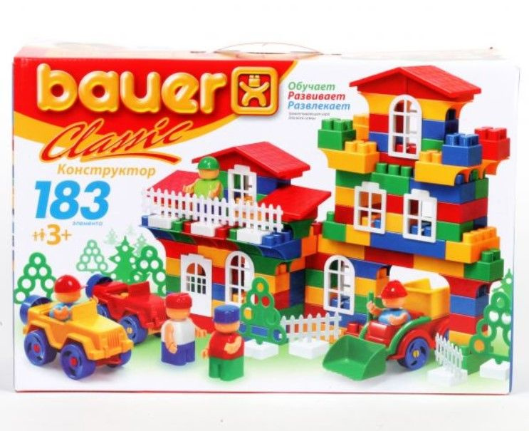 Кроха: Конструктор Классик (183 детали) - купить с доставкой по ...