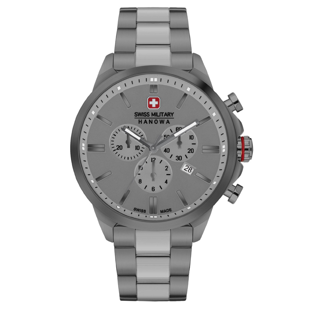 SWISS MILITARY HANOW 06-5332.30.009 мужские швейцарские наручные часы с ...