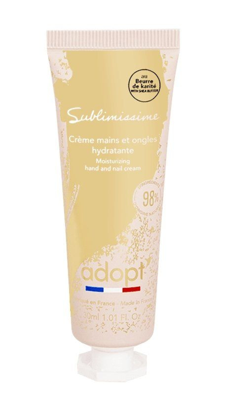 Увлажняющий парфюмированный крем для рук и ногтей Adopt' Sublimissime Moisturizing Hand and Nail Cream, #1