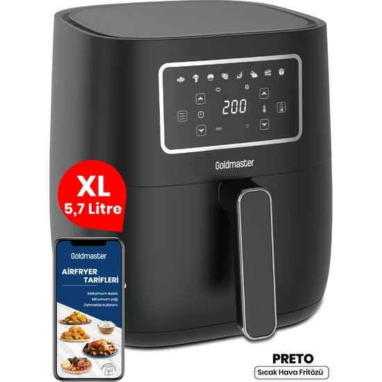 goldmaster Аэрогриль Preto  Xl Digital Touch #1